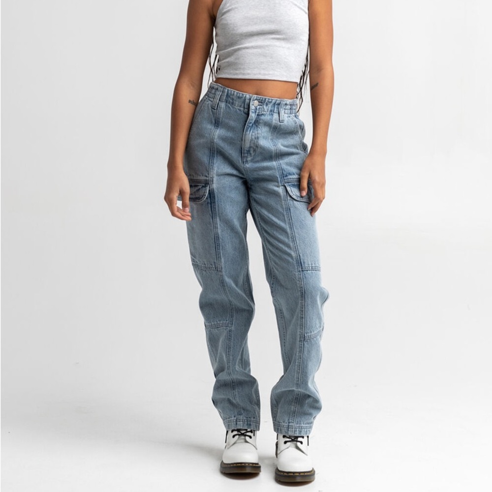 RSQ Womens Cargo Jeans, Size 24